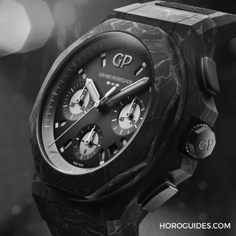 GIRARD-PERREGAUX - 令人惊「碳」 创新复合材质新表登场｜GP Laureato Absolute Chronograph 8Tech