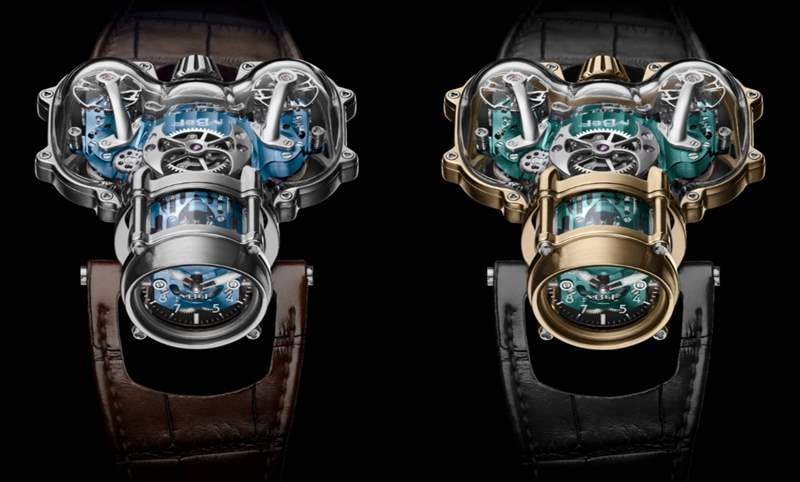 MB&F - 最美机芯双色齐发｜MB&F HM9 Sapphire Vision