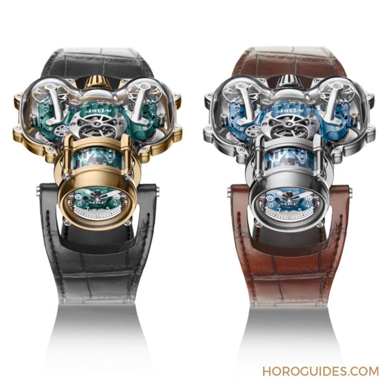 MB&F - 最美机芯双色齐发｜MB&F HM9 Sapphire Vision