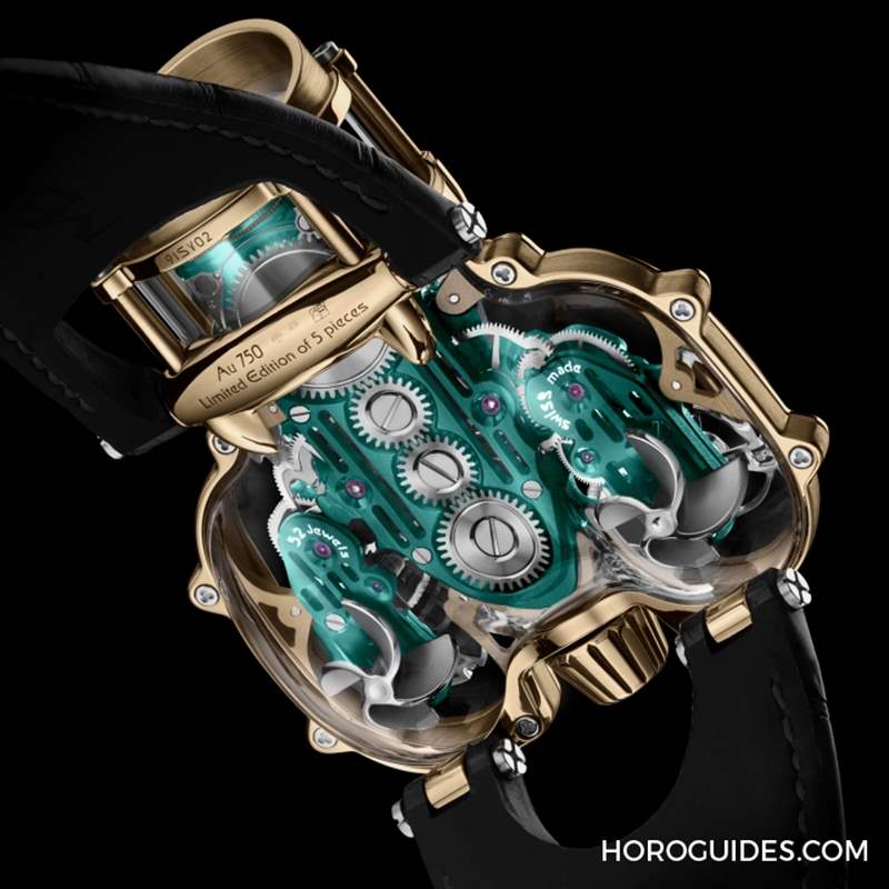 MB&F - 最美机芯双色齐发｜MB&F HM9 Sapphire Vision