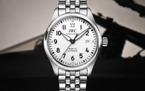 IWC万国推出Pilot’s Watch Mark XX White Dial白色表盘腕表：75周年纪念