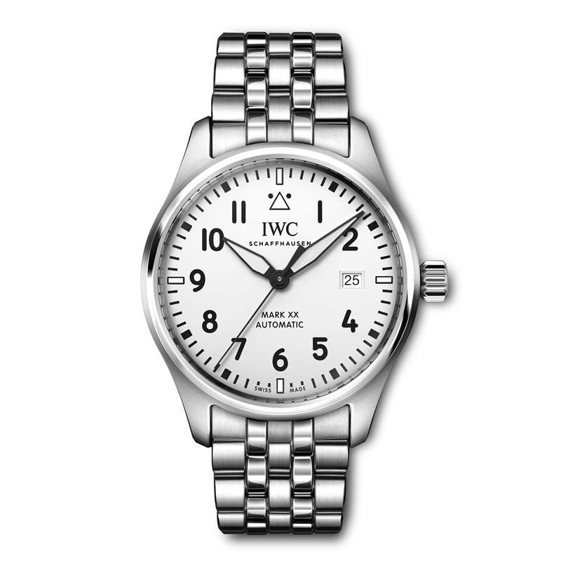 IWC万国推出Pilot’s Watch Mark XX White Dial白色表盘腕表：75周年纪念