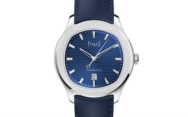 Piaget推出Polo Date 36mm蓝色日历大三针腕表