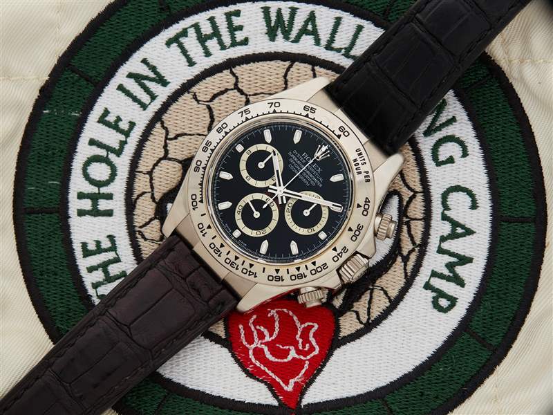 Paul Newman的2枚Rolex Daytona计时码表分别以超过100万美元成交