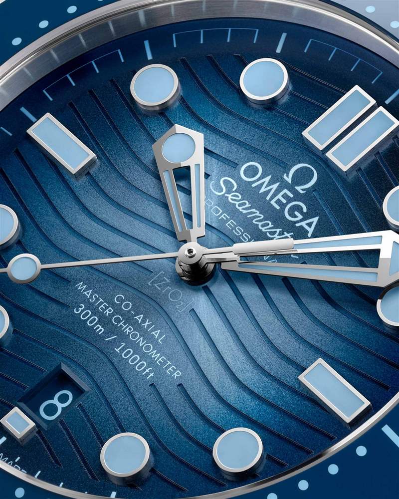 『新表』欧米茄推出8枚Seamaster 75th Anniversary Summer Blue海马系列75周年腕表：蓝色的变幻