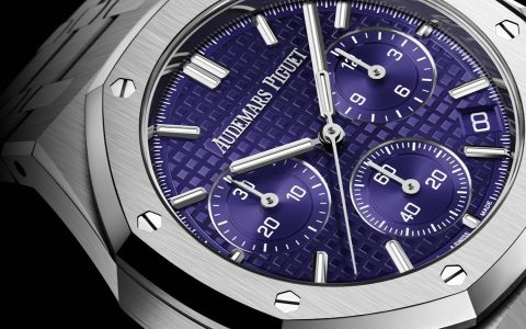 AP｜球王美斯抢先展示新Royal Oak手表紫色面皇家橡树限量100只