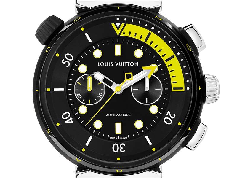 Louis Vuitton推出Tambour Street Diver Chronograph潜水计时码表