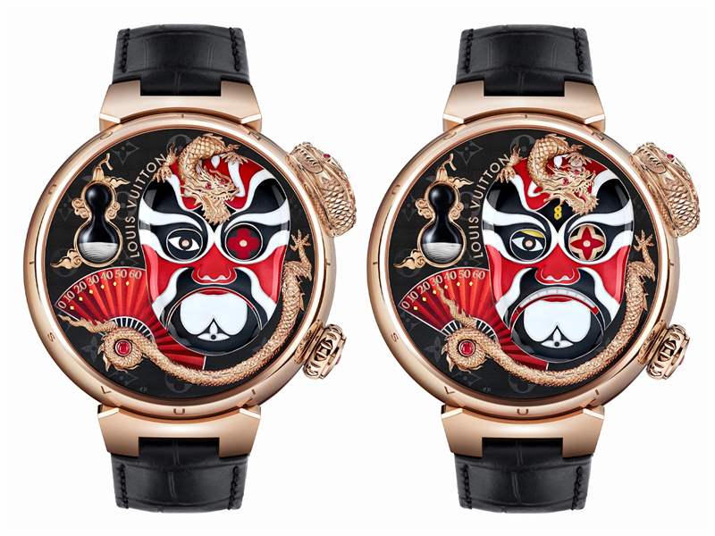 Louis Vuitton推出高级腕表新作：Tambour Fiery Heart动偶腕表、Tambour Opera动偶腕表，Tambour Moon飞行陀飞轮日内瓦印记系列腕表