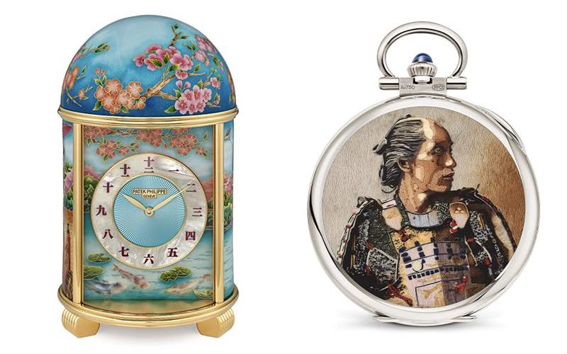 Patek Philippe推出Rare Handcrafts珍稀工艺时计作品：珐琅、雕刻与细木镶嵌工艺