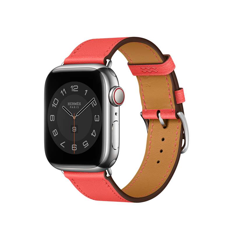 Hermès推出Apple Watch表带新作：马术链条元素，镂孔H图案