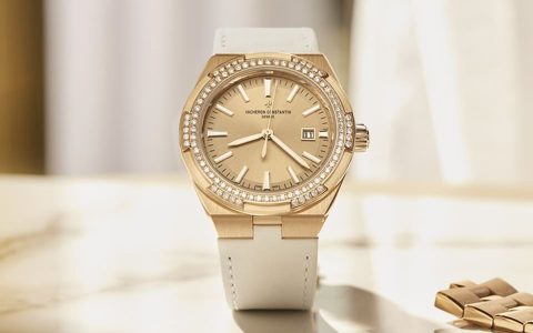 江诗丹顿中性尺寸Overseas自动表再追加粉红金面盘款式向现代女性探险精神致敬