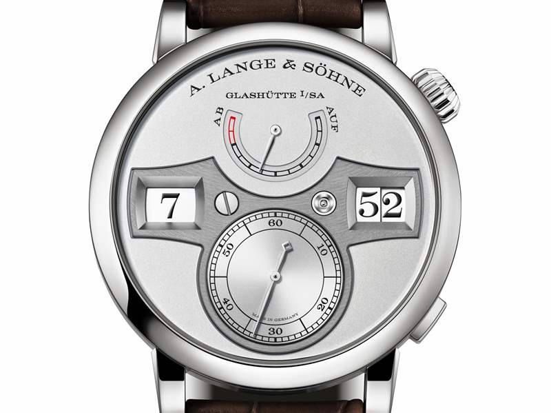 A. Lange & Söhne推出第二代Zeitwerk数字跳时腕表：动力存储提升1倍，快速调校小时