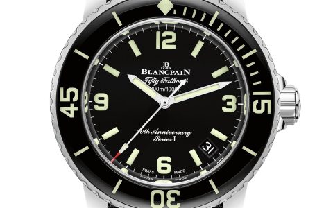 宝珀推出Fifty Fathoms 70th Anniversary五十噚70周年限量版潜水表