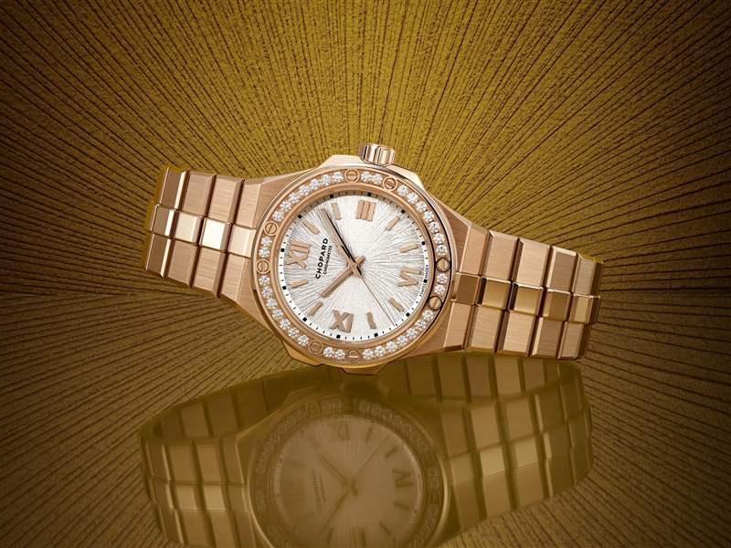 Chopard推出Alpine Eagle系列腕表新作：绿色表盘，33mm女士腕表