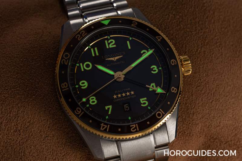 LONGINES - 为此地与彼时，都镀上Golden Hour：浪琴表Spirit Zulu Time，新增18K黄金细节