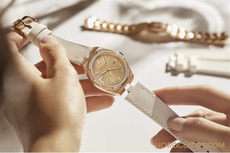 VACHERON CONSTANTIN - 璀璨暖金光彩熠熠｜VACHERON CONSTANTIN Overseas 35mm自动上链腕表