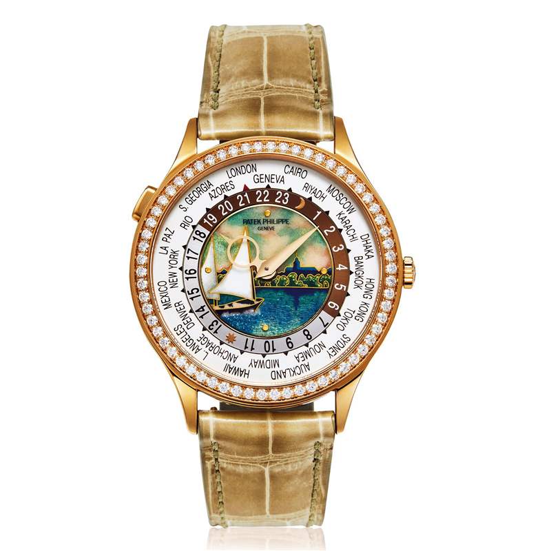 中国嘉德2022腕表秋拍亮点：Patek Philippe Ref.5078R超薄三问、Ref.7131/175R珐琅盘世界时