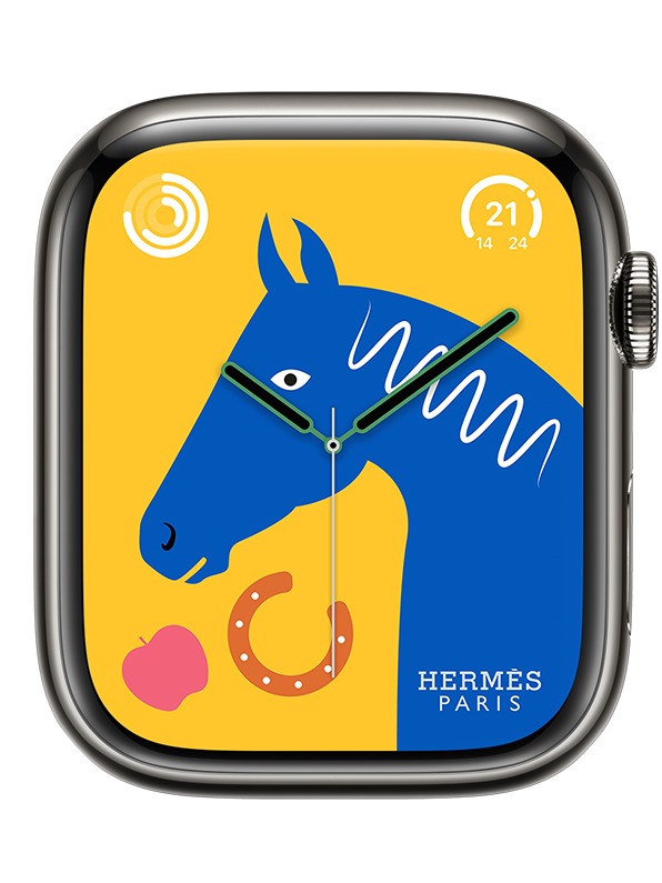 Hermès推出Apple Watch表带新作：马术链条元素，镂孔H图案