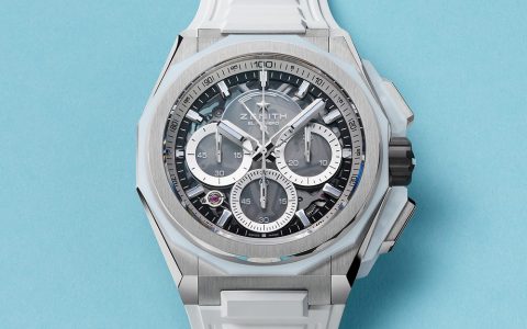 真力时推出Defy Extreme Glacier冰川主题镂空高频计时码表