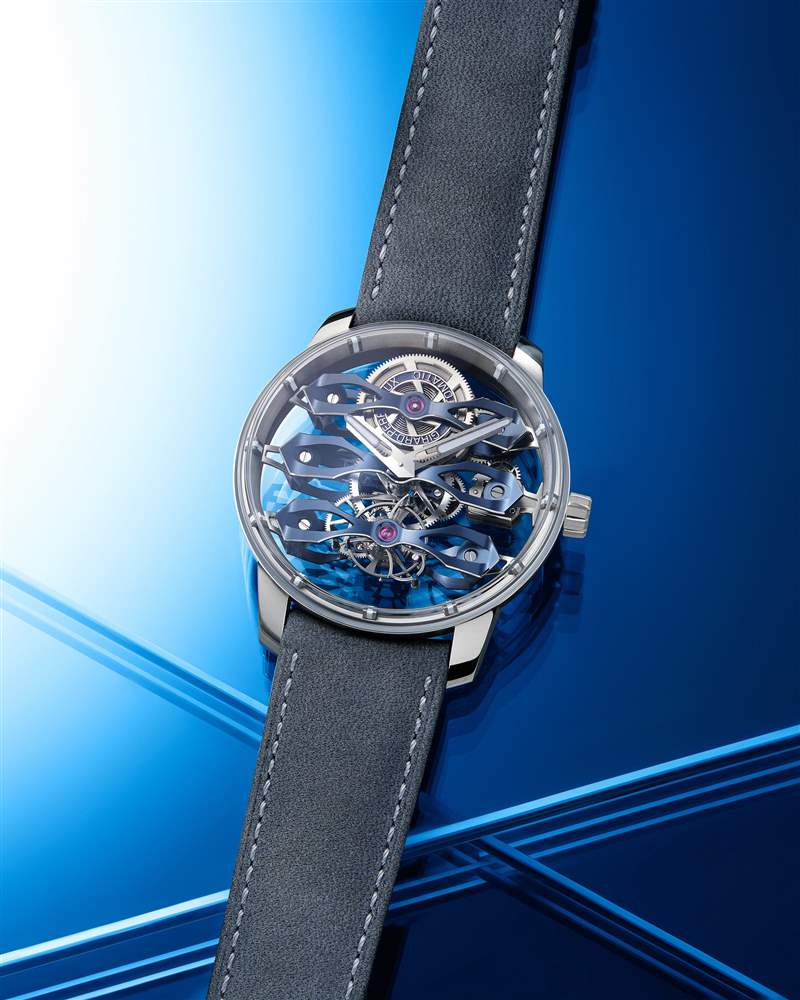 Bucherer推出3枚Bucherer Blue时计新作：Girard-Perregaux、H. Moser & Cie.和L’Epée合作版