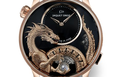 Jaquet Droz推出Dragon Automaton《指环王》巨龙主题腕表：手工金雕与机巧结构