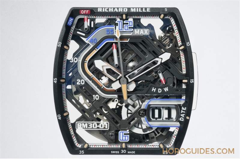 RICHARD MILLE - 超大日期与离合摆陀强势结合|RICHARD MILLE RM 30-01离合摆陀自动上链腕表