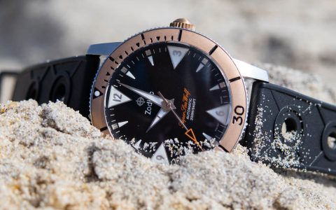 首次上手：双色Zodiac X Huckberry超级海狼青铜皮肤潜水腕表