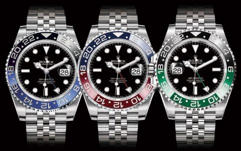 劳力士钢壳GMT-Master II百事圈10月底行情小涨、蓝黑圈起起伏伏、绿黑圈价格持续跌