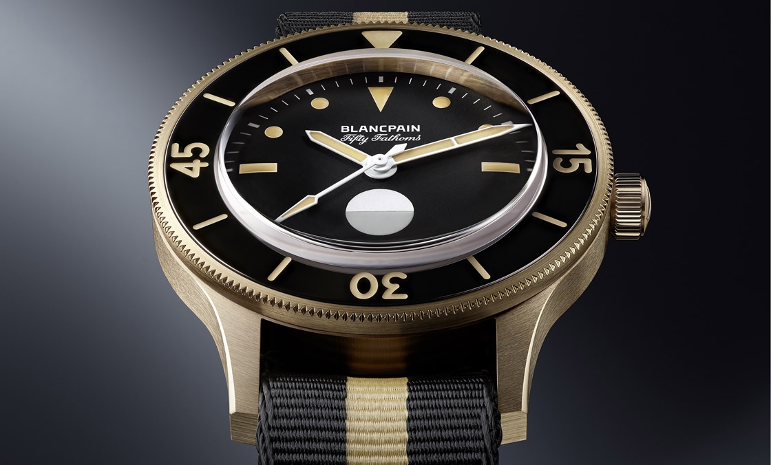 BLANCPAIN - 宝珀Fifty Fathoms 70周年纪念款第三弹! 青铜金五十噚登场