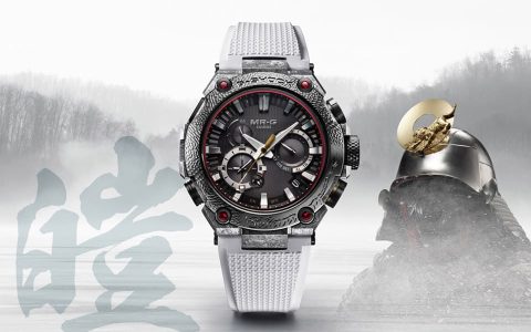 G-SHOCK旗舰系列MR-G新作「冲击丸」再度以武士头盔为灵感展现勇猛气势