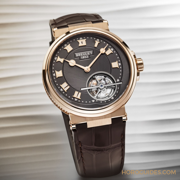 BREGUET - 宝玑Marine系列首款纯粹陀飞轮登场｜BREGUET Marine Tourbillon 5577