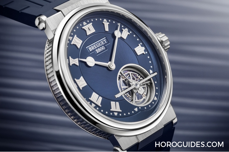 BREGUET - 宝玑Marine系列首款纯粹陀飞轮登场｜BREGUET Marine Tourbillon 5577