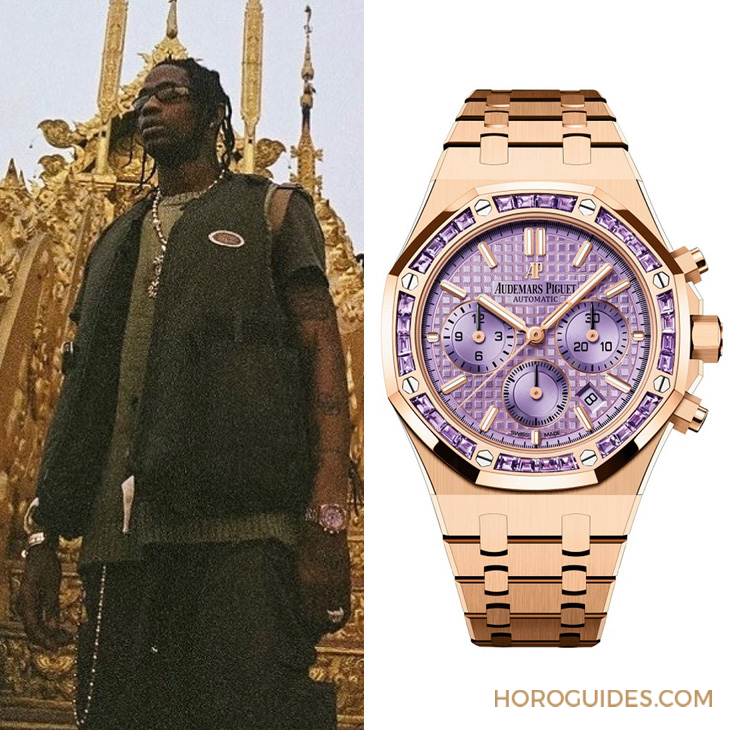 AUDEMARS PIGUET - 【名人表盒】盘点潮流风向王Travis Scott戴些什么表