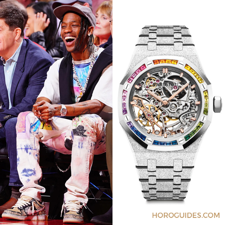 AUDEMARS PIGUET - 【名人表盒】盘点潮流风向王Travis Scott戴些什么表