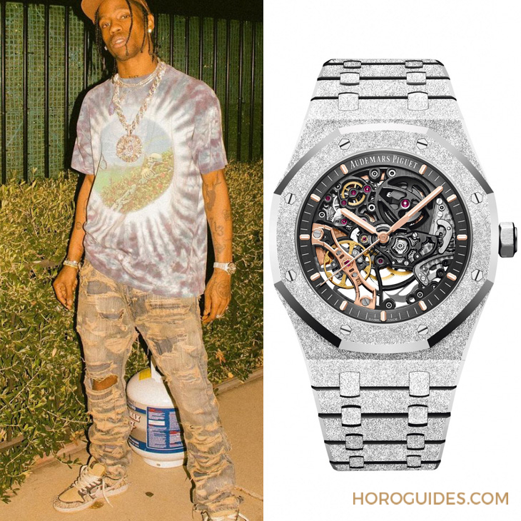 AUDEMARS PIGUET - 【名人表盒】盘点潮流风向王Travis Scott戴些什么表