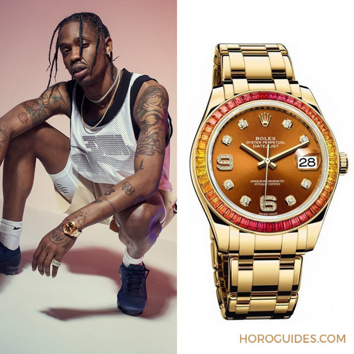 AUDEMARS PIGUET - 【名人表盒】盘点潮流风向王Travis Scott戴些什么表