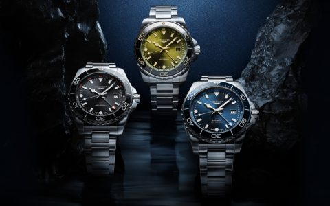 43mm新尺寸上阵！ LONGINES Hydroconquest GMT新款登场