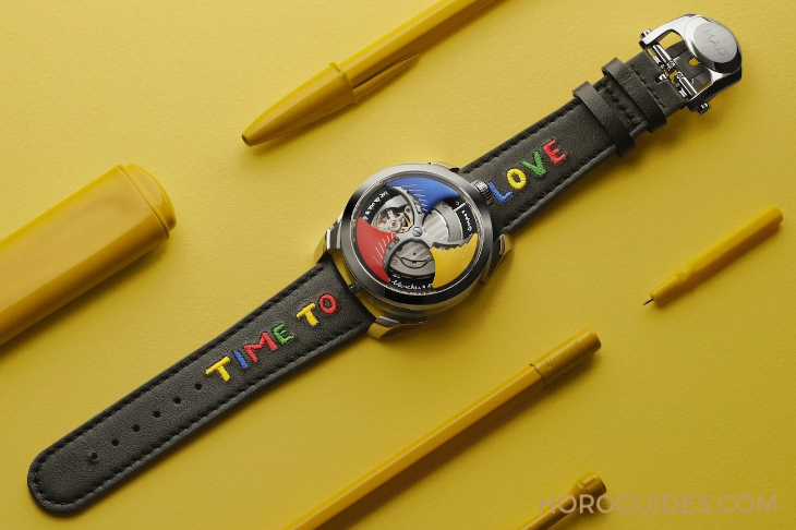 MB&F - MB&F与Jean-Charles de Castelbajac共创限量版腕表：MAD1 "Time to Love"