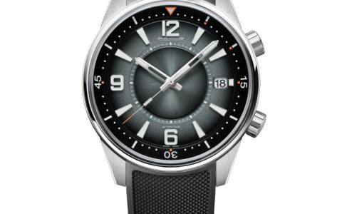 积家Polaris Date全新渐变海洋灰色漆面表盘