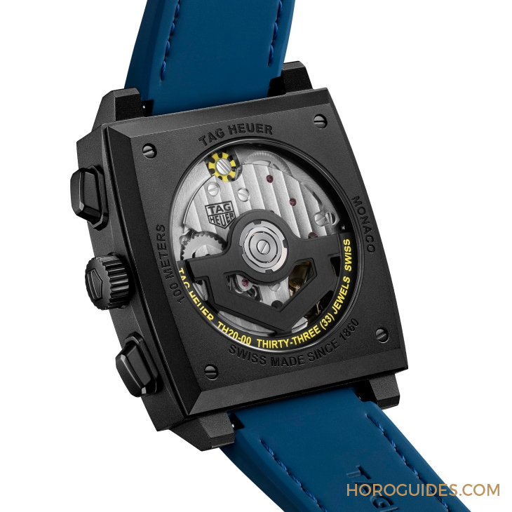 TAG HEUER - MONACO - CBL2188. FT6261 - 深蓝上阵！ TAG HEUER Monaco镂空计时码表再添新成员