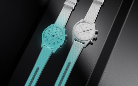 IWC万国今年发布Ceralume®夜光瓷专利技术,全夜光陶瓷