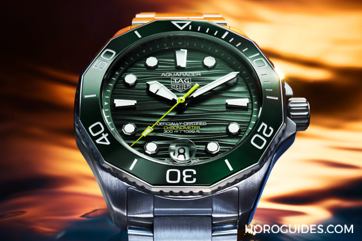 TAG HEUER - 潜水猛将升级！ TAG HEUER推出全新Aquaracer Professional 300日期腕表与GMT腕表