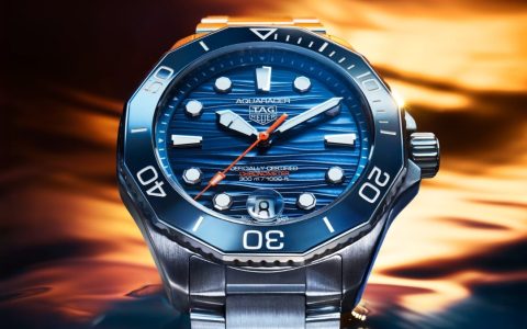 TAG HEUER泰格豪雅全新改款的Aquaracer Professional 300潜水表