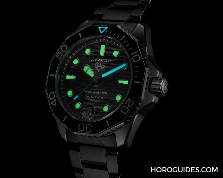 TAG HEUER - 潜水猛将升级！ TAG HEUER推出全新Aquaracer Professional 300日期腕表与GMT腕表