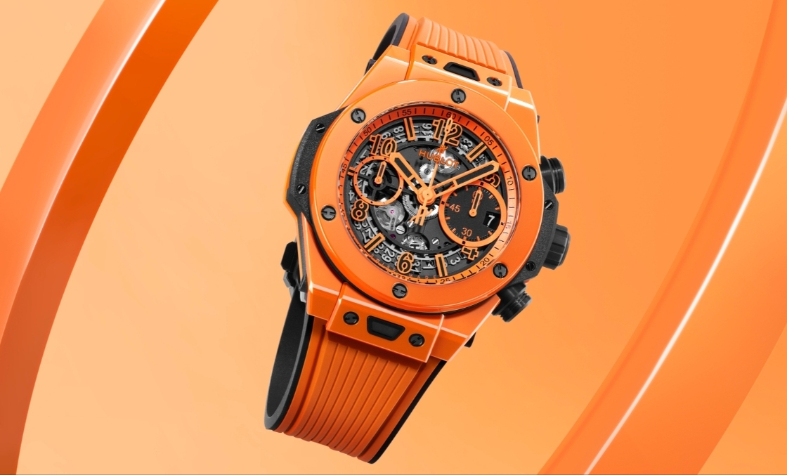 HUBLOT - 今夏最时尚的色彩！ HUBLOT推出全新Big Bang Unico Orange Ceramic橙色陶瓷腕表