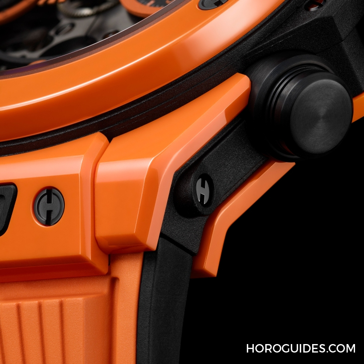 HUBLOT - 今夏最时尚的色彩！ HUBLOT推出全新Big Bang Unico Orange Ceramic橙色陶瓷腕表