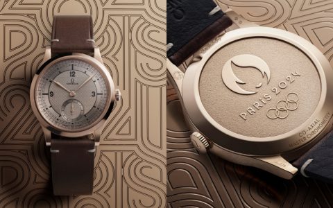 欧米茄OMEGA在奥运会前夕再次推出新品Paris 2024 Bronze Gold Edition青铜金腕表