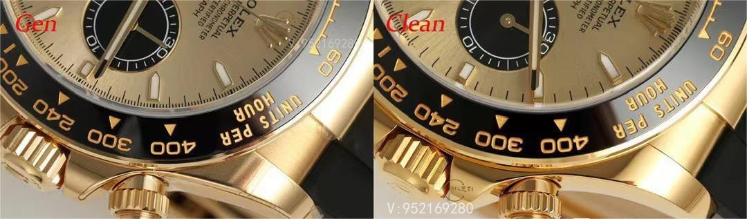 Clean厂C厂劳力士4131余文乐迪126518真假对比正品评测