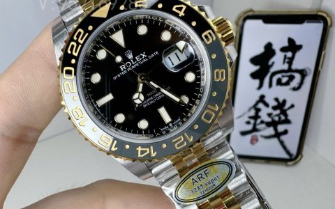 ARF厂劳力士格林尼治间金皮蛋圈126713配重版手表介绍