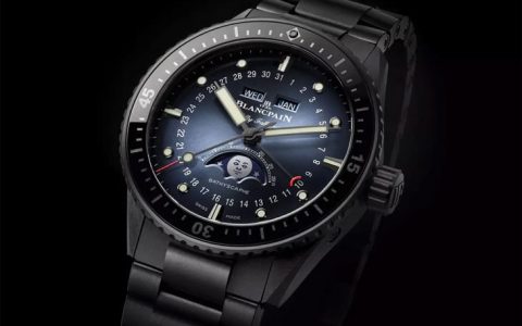 宝珀Fifty Fathoms Bathyscaphe全新陶瓷壳腕表：潜水表功能的巅峰之作